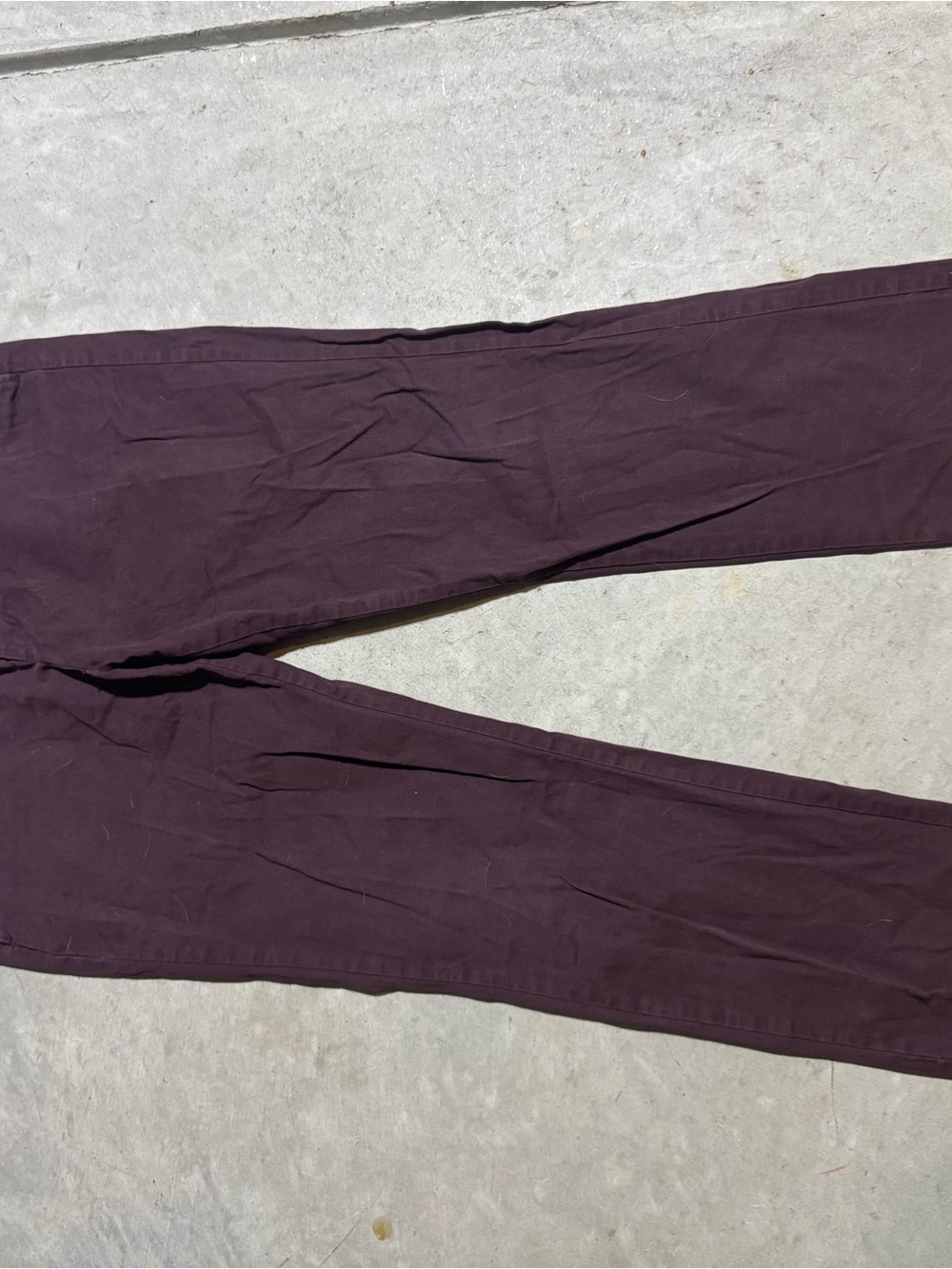 Old Navy Men's Dark Plum Casual Pants - 36x32